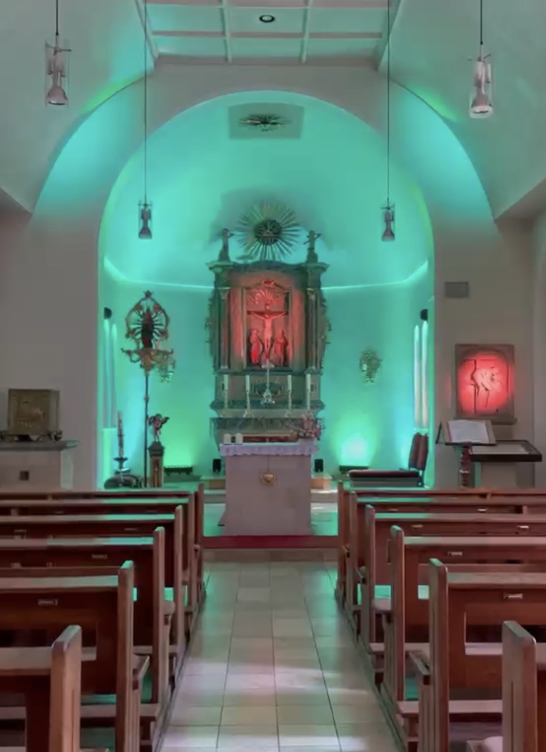 Sommerzeit in der Lichtkapelle Borbein