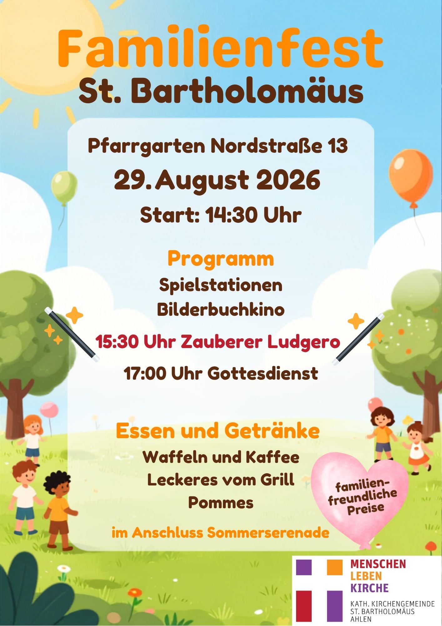 Familienfest und Sommerserenade