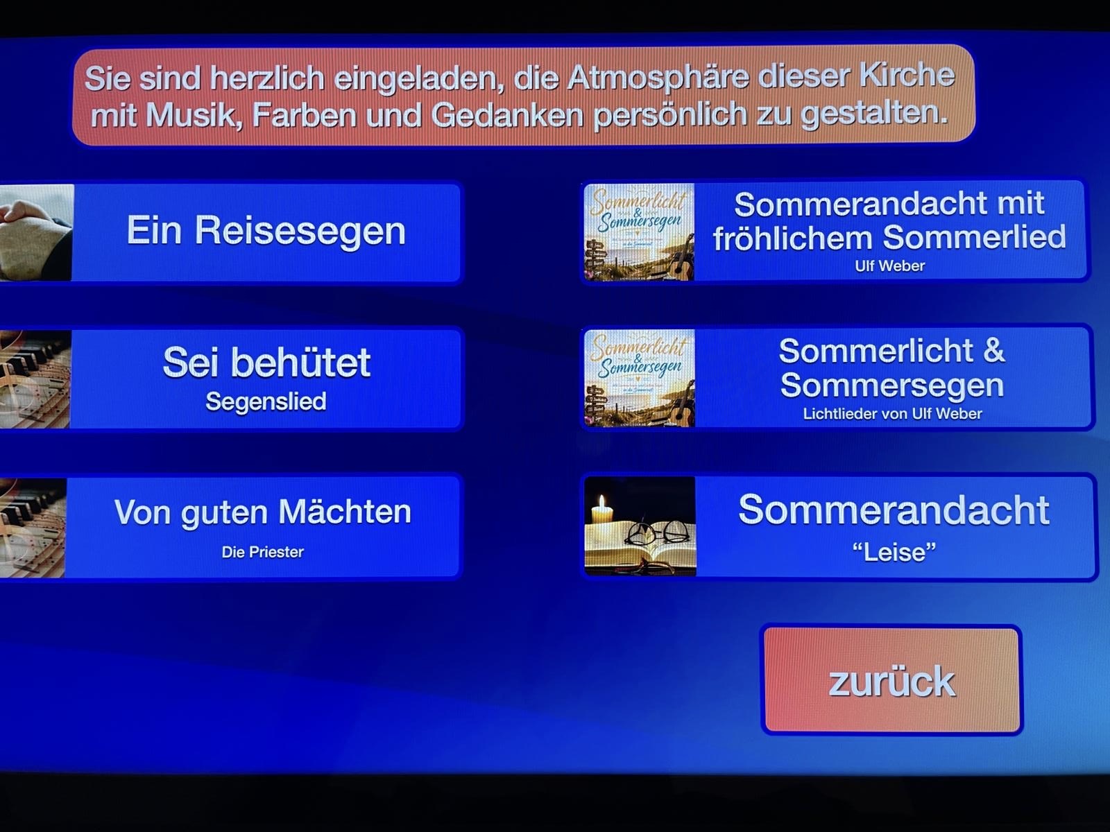 Sommerzeit in der Lichtkapelle Borbein