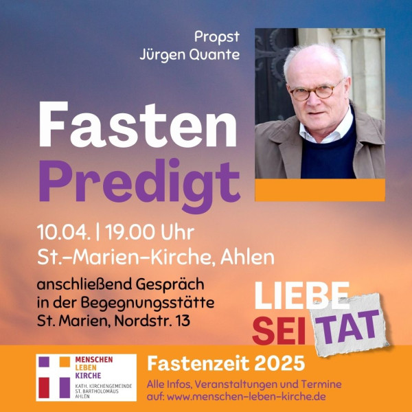 Fastenpredigt