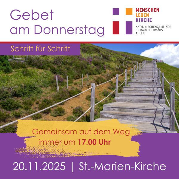 Gebet am Donnerstag