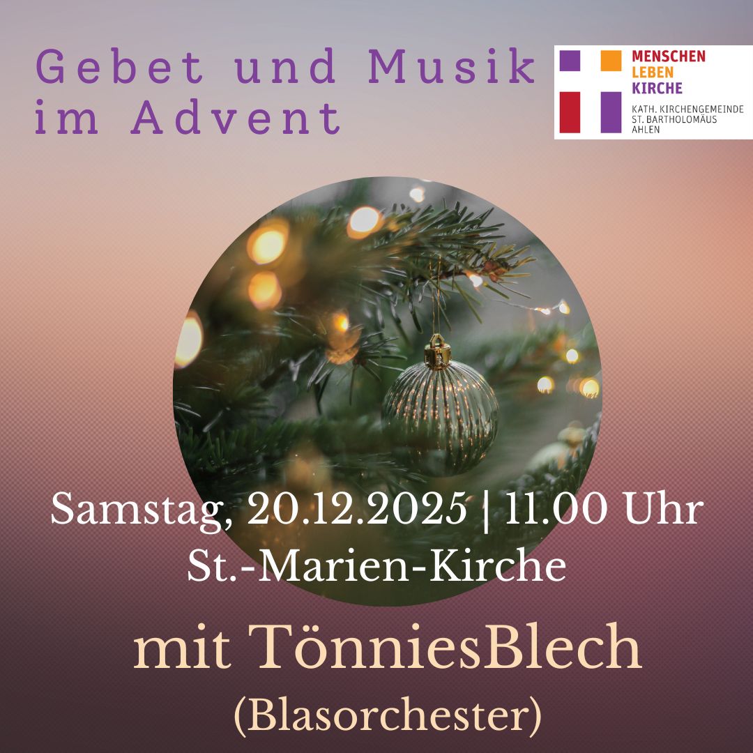 Gebet und Musik im Advent