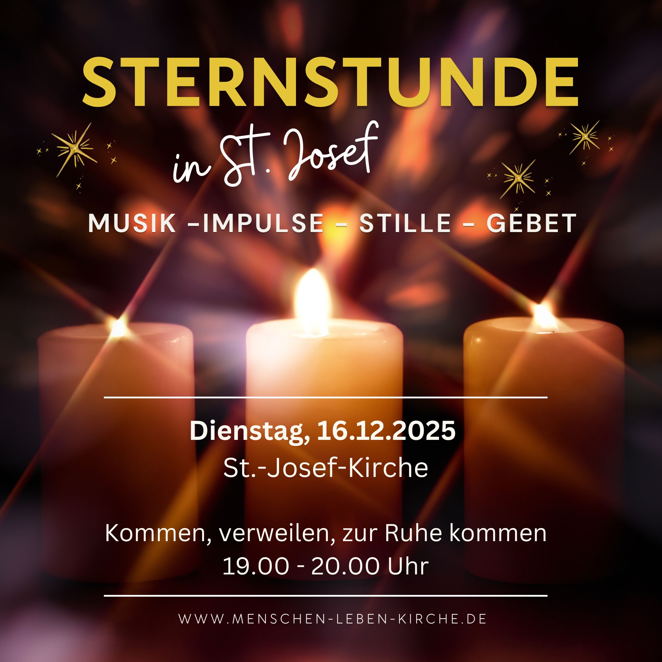 Sternstunde in St. Josef